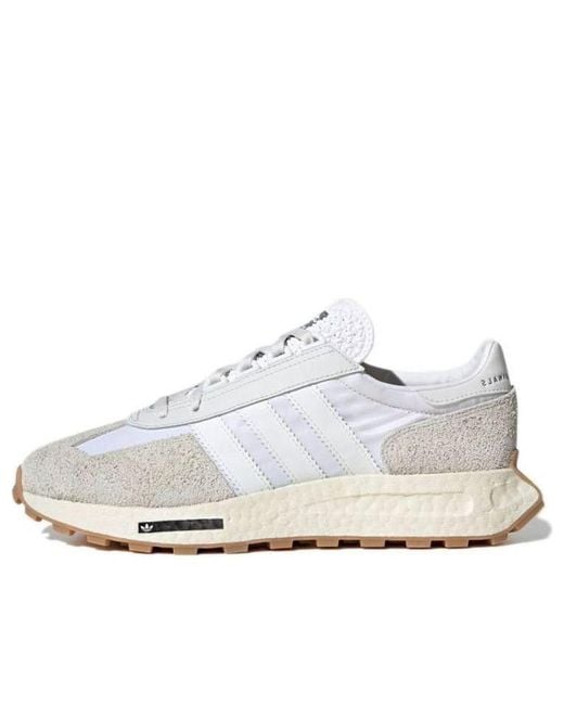 Adidas White Retropy E5 Gum' for men