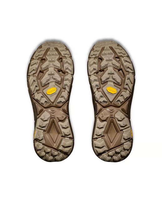 Hoka One One Brown X Satisfy Mafate Speed 4 Lite 'Rubber' for men