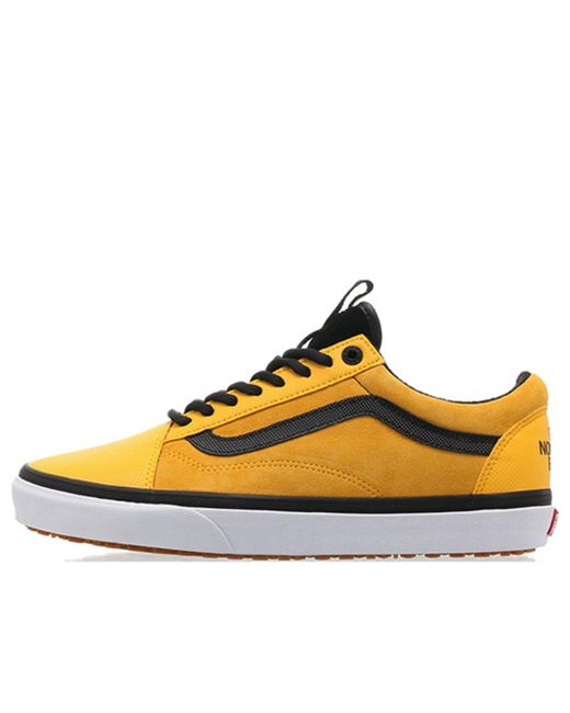 Vans Old Skool Mte Dx The North Face Yellow in Brown for Men | Lyst