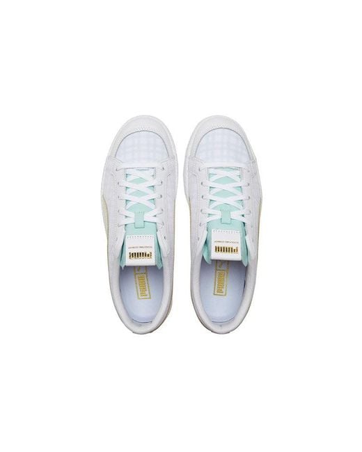 PUMA White Ralph Sampson 70 Lo Layer Leisure Sneakers for men