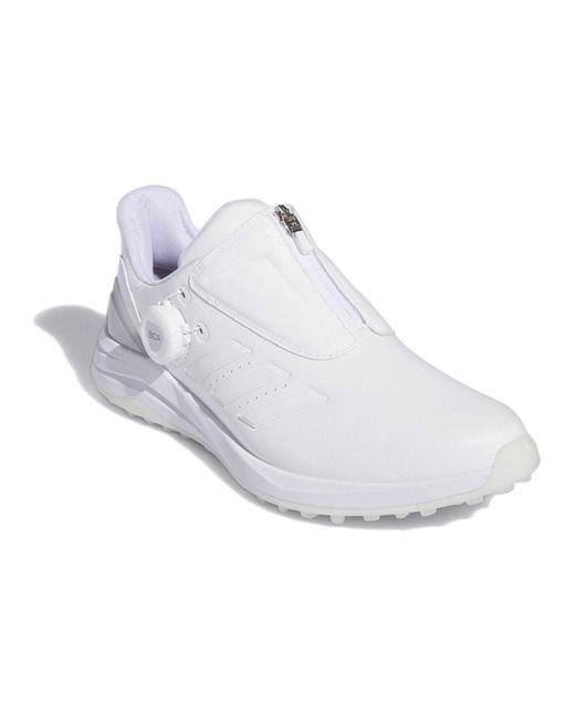 Adidas White (Wmns) Solarmotion Boa 24 Spikeless Golf Shoes