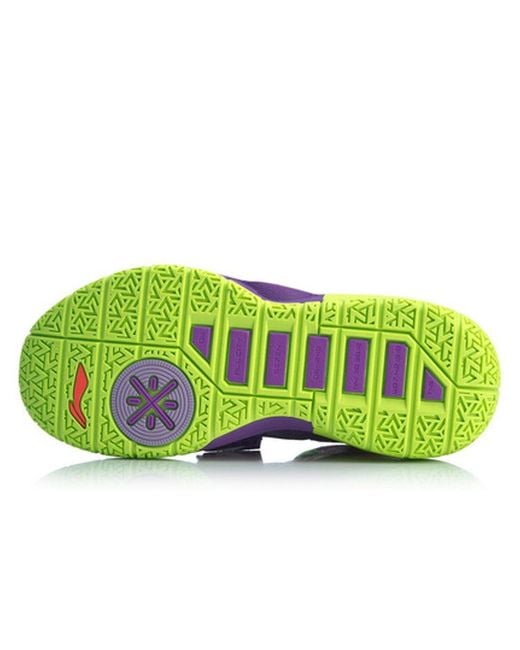 Li-ning Purple Wade All City 7 for men