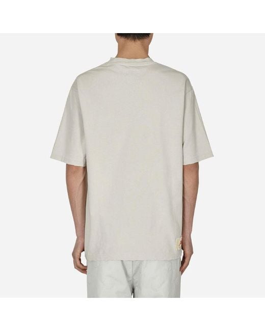 Nike White X Union Crossover Ss22 Solid Color Character Alphabet Printing Round Neck Short Sleeve Asia Edition for men