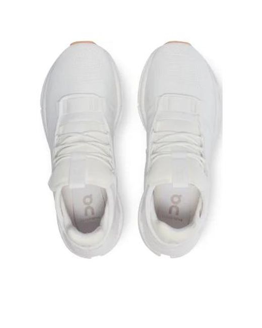 On Shoes White (Wmns) Cloudnova 'Undyed'
