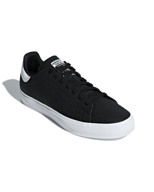 Adidas Black Stan Smith Vulc 'Core' for men