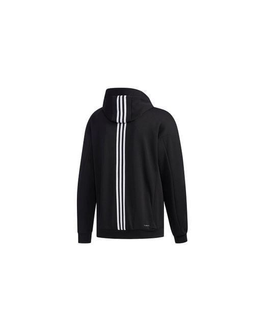 Adidas Blue Id Sweat Hd Casual Sports Jacket S for men