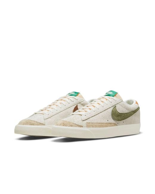 Nike White Blazer Low for men
