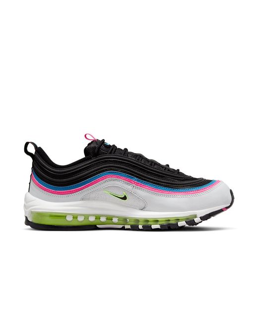 Nike White Air Max 97 Neon' for men