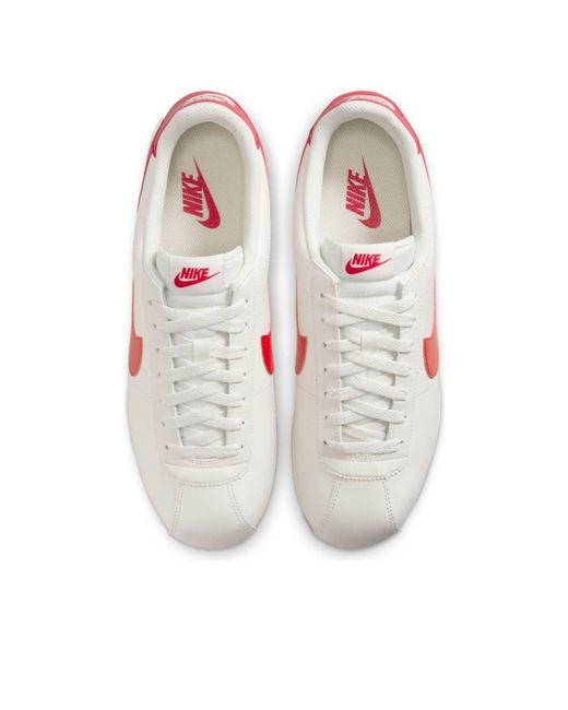 Nike Red Cortez Leather 'Sail University Gum' for men