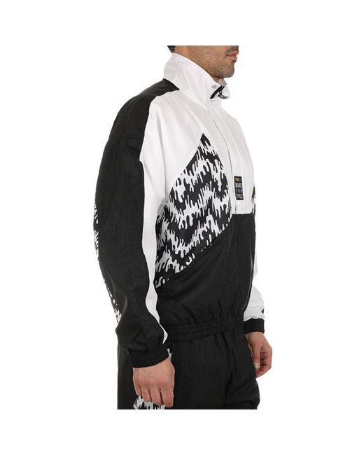 PUMA Black Tfs Og Aop Track Jacket Retro Sports for men