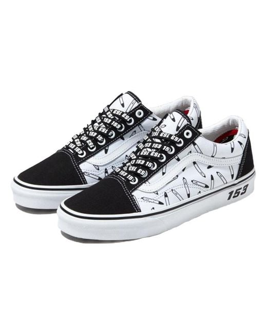 Vans White Old Skool Pen for men