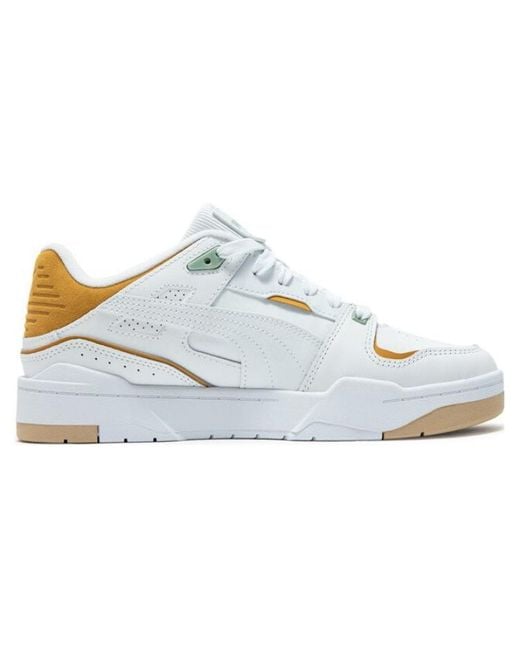 PUMA White Slipstream Bball for men
