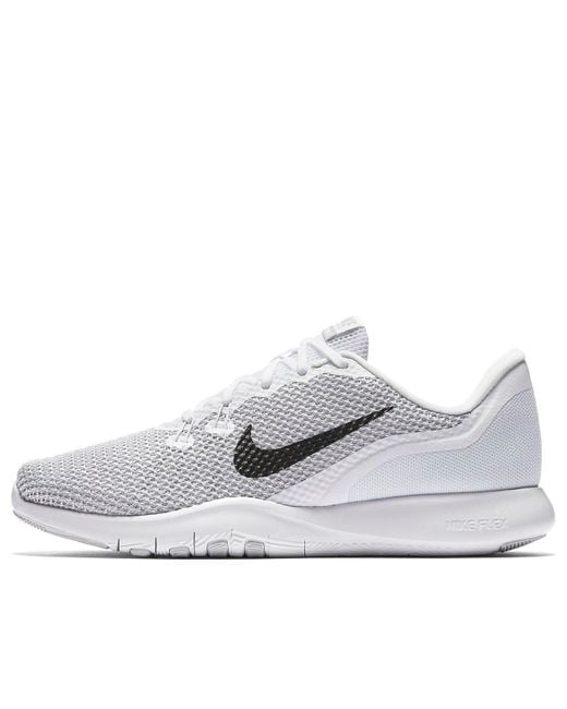 Nike White (Wmns) Flex Trainer 7 Low-Top