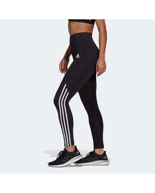 Adidas Black (Wmns) Sportswear Colorblock Leggings Asia Sizing