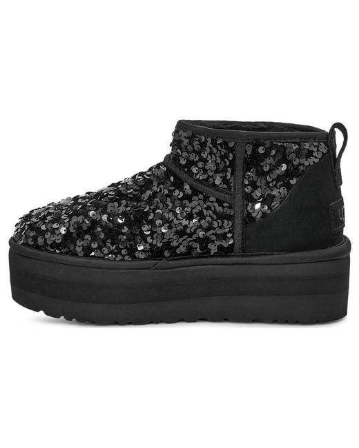 Ugg Black (Wmns) Ultra Mini Chunky Sequin