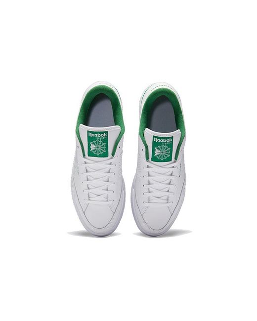 Reebok White Ad Court Classic Casual Skate Shoes for men