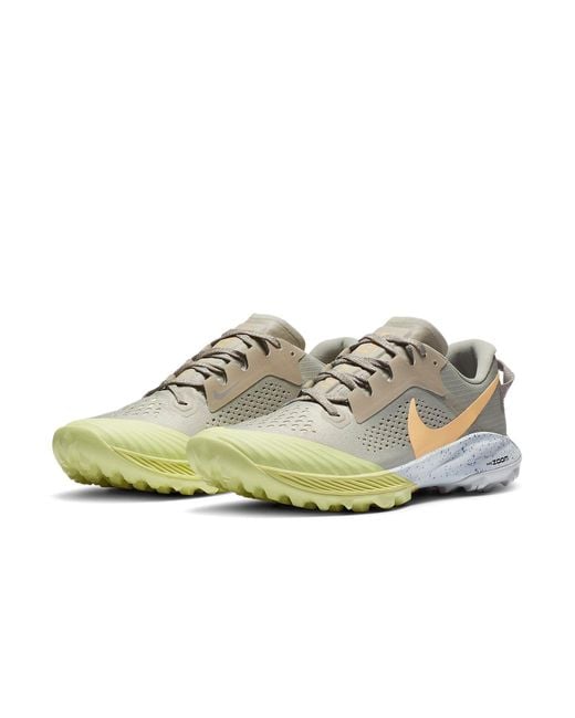 Nike Gray (Wmns) Air Zoom Terra Kiger 6 'Stone Limelight'