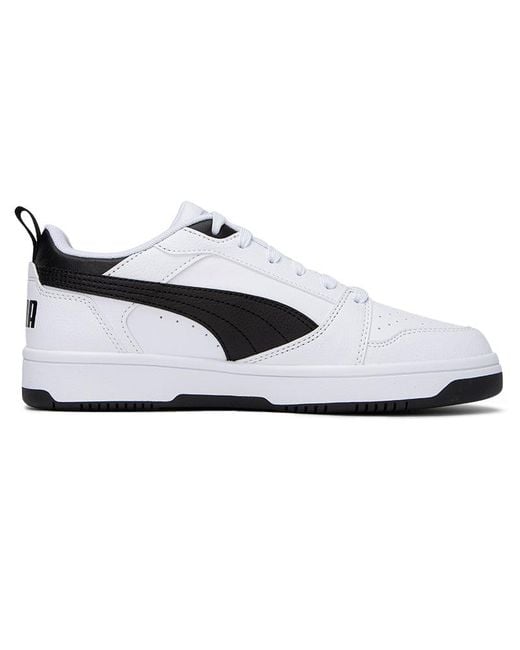 PUMA White Rebound V6 Low for men