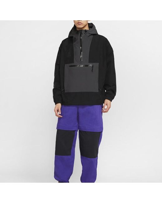 Nike Black Lab Acg Gore-Tex Paclite Top Anthracite' for men