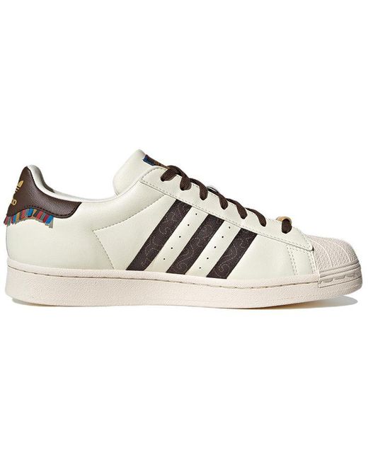 Adidas White Originals Superstar 'Cream' for men