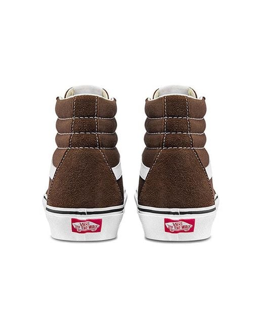Vans Brown Sk8-Hi 'Rain Drum' for men