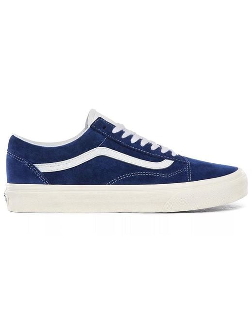 Vans Blue Old Skool 'Pig Suede for men