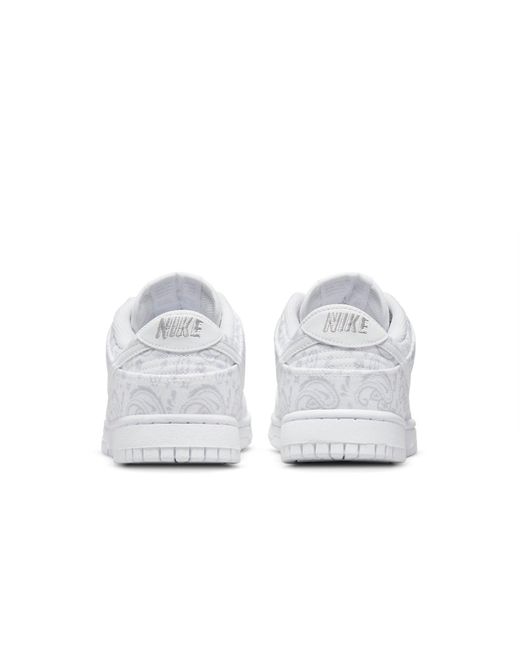 Nike White (Wmns) Dunk Low Paisley'