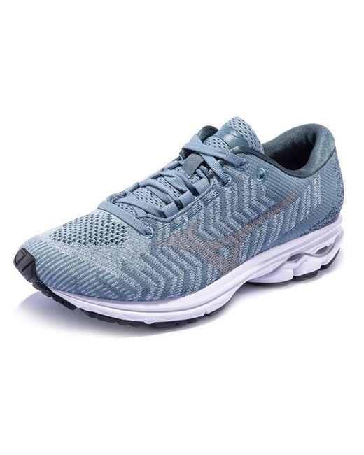 Mizuno Blue (Wmns) Wave Rider Waveknit 3