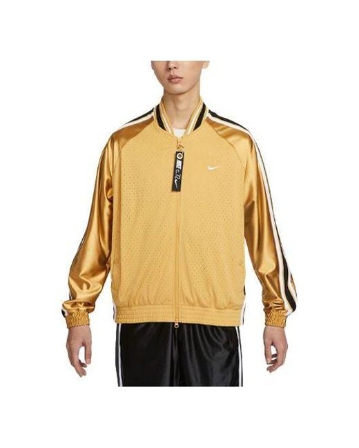 Nike Natural Premium Basketball Jacket 'Wheat' for men