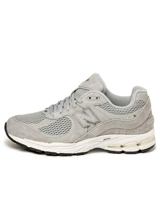 New Balance White 2002R 'Raincloud Metallic' for men