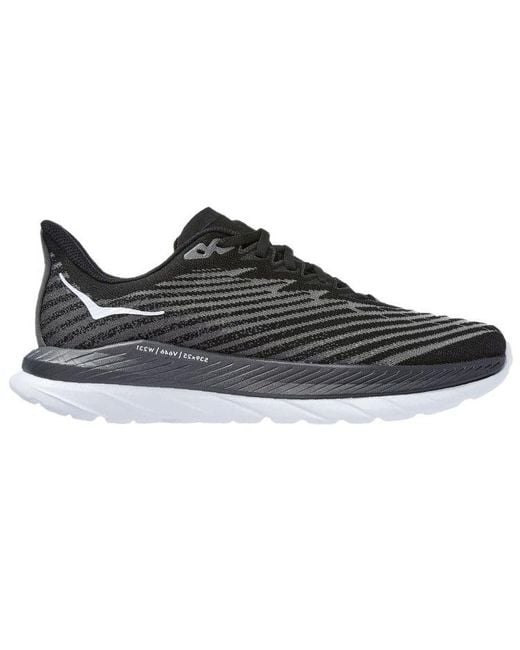 Hoka One One Black Mach 5 Castlerock' for men
