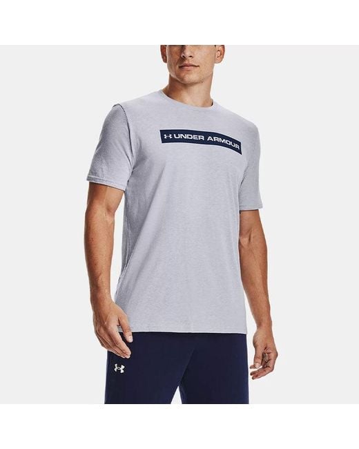 Under Armour Gray Bar Originators Of Performance Short Sleeve for men