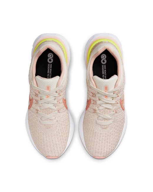 Nike Pink (Wmns) React Infinity Run Flyknit 3 'Sail Light Madder Root'
