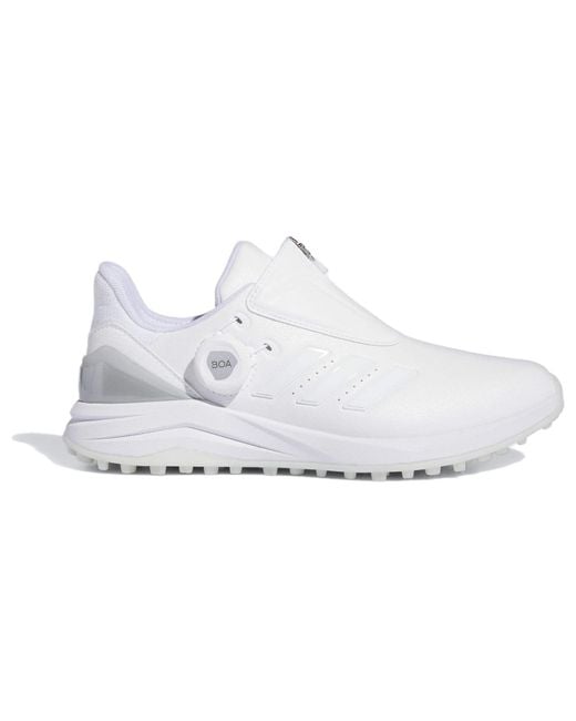 Adidas White (Wmns) Solarmotion Boa 24 Spikeless Golf Shoes