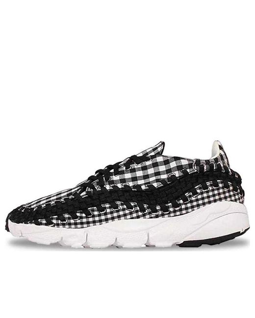 Nike Black Air Footscape Woven Motion 'Gingham Pack for men