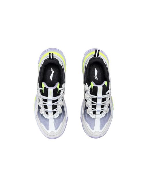 Li-ning Gray (Wmns) Reverses Neon'