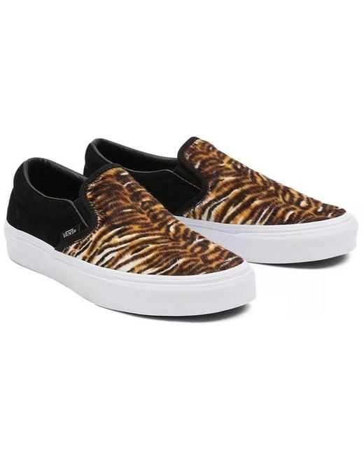 Vans Black Soft Suede Classic Slip-On for men