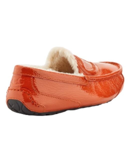 Ugg Orange X Telfar Loafer Crinkle 'Spicy Pumpkin' for men