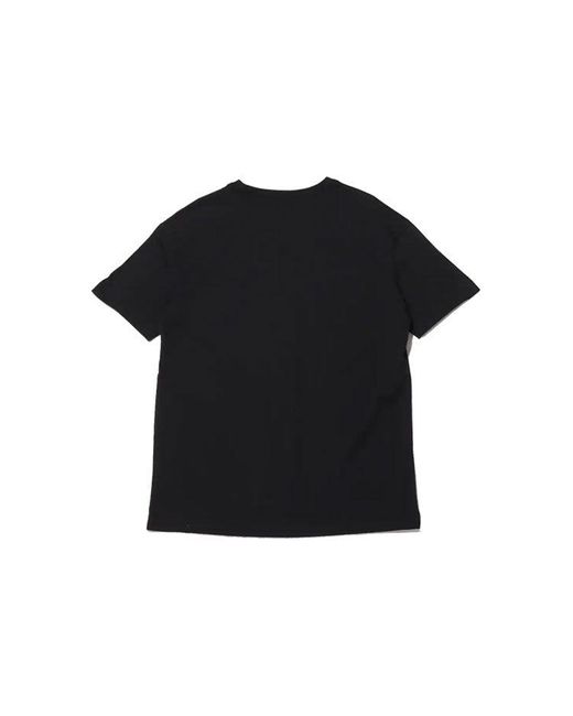 Nike Black (Wmns) Round Neck Printing Casual Sports Short Sleeve