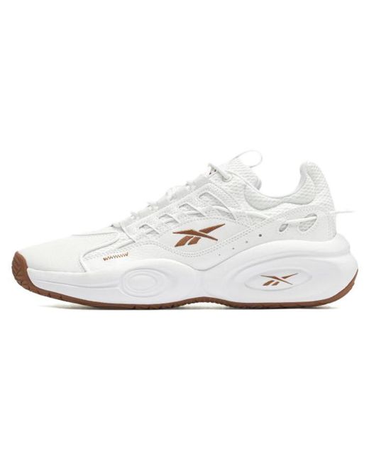 Reebok White Solution Mid