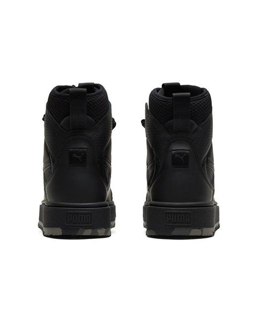 PUMA Black Suede Mid Ad4Pt Dark Shadow' for men