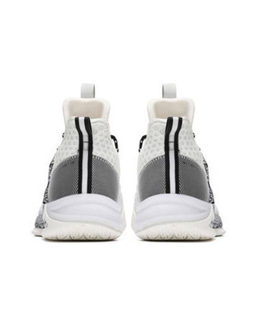 361 Degrees White X Aaron Gordon Qu!K Basketball Shoes for men