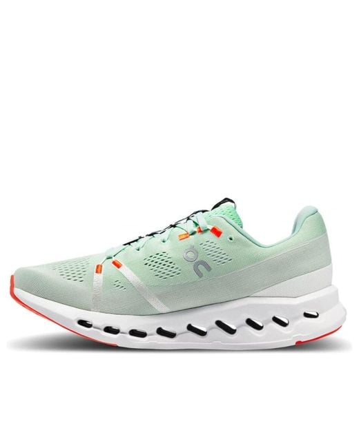 On Shoes White Cloudsurfer 'Creek' for men