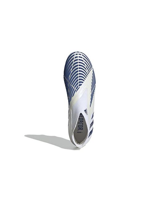 Adidas Blue Predator Edge+ Fg Hi-Res' for men
