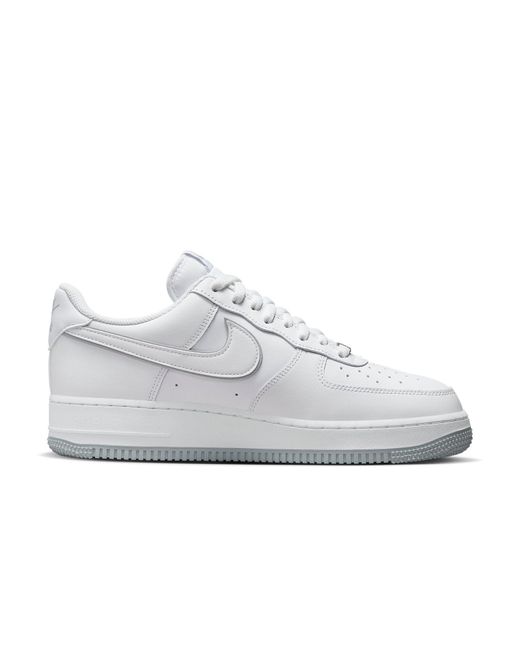 Nike White Air Force 1 '07 Wolf' for men