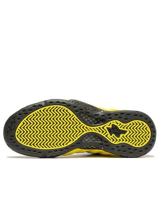 nike air foamposite one yellow