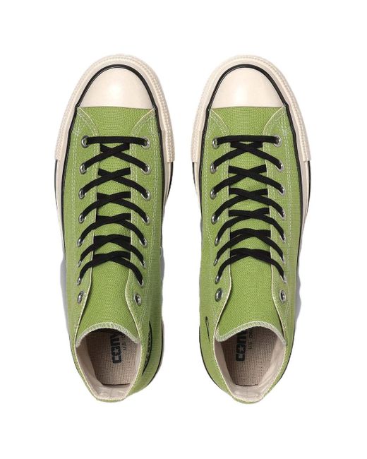 Converse Green All Star Us Hemp Hi for men