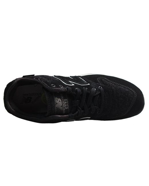 New Balance Black Nb 996 Low Tops Retro Sports Shoe for men