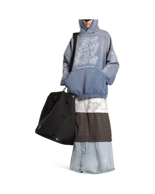 Balenciaga Blue (Wmns) Snbn Hoodie