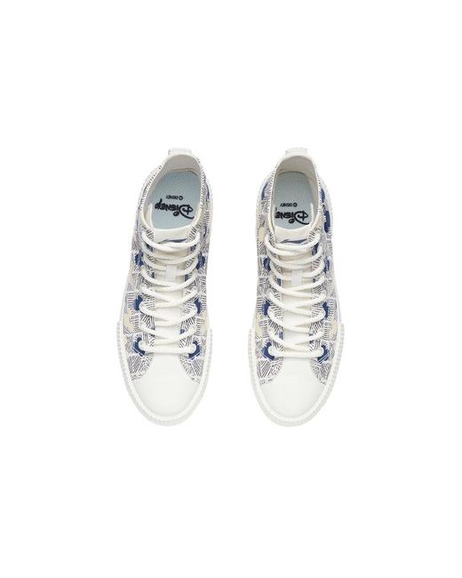 Li-ning Blue (Wmns) X Disney Canvas Hi Shoes